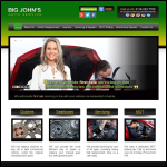 Screen shot of the S. A Auto Centre Ltd website.