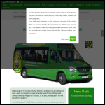 Screen shot of the Risborough Area Community Bus website.