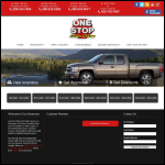 Screen shot of the One Stop Auto Service Ltd website.