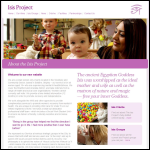 Screen shot of the The Isis Project for Women & Children Ltd website.