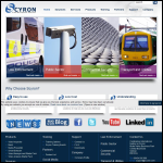 Screen shot of the Scyron Ltd website.