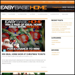 Screen shot of the Easybase Home Ltd website.
