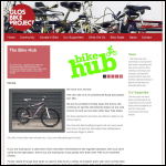 Screen shot of the Gloucestershire Bike Project C.I.C website.