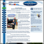 Screen shot of the Lambsdons Motor Services Ltd website.