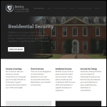 Screen shot of the Sentry Consultancy Ltd website.