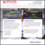 Screen shot of the Exipnos Ltd website.
