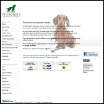 Screen shot of the St Georges Veterinary Centre Ltd website.