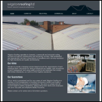 Screen shot of the Wigston Roofing Ltd website.