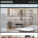 Screen shot of the Your Choice Bathrooms (Wednesfield) Ltd website.