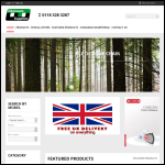Screen shot of the Woods & Turner Ltd website.