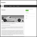 Screen shot of the Formula Genesis Ltd website.