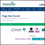 Screen shot of the Carrickfergus Enterprise website.