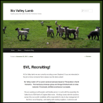 Screen shot of the Six Valley Lamb LLP website.
