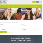 Screen shot of the Heriot-watt Trading Ltd website.