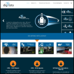 Screen shot of the Digitata Ltd website.