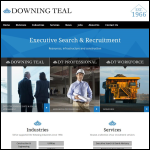 Screen shot of the Teal Engineering Services Ltd website.