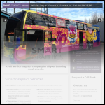 Screen shot of the Smart Graphics (UK) Ltd website.
