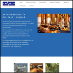 Screen shot of the Caledonia Technologies Ltd website.