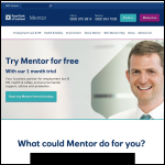 Screen shot of the Safety Mentor Ltd website.