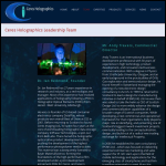 Screen shot of the Ceres Imaging Ltd website.
