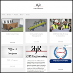 Screen shot of the Rjr Engineering Ltd website.