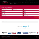 Screen shot of the Thames Side Properties Ltd website.