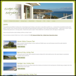 Screen shot of the Severnside Caravan Park Ltd website.