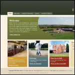 Screen shot of the Elms Farm Ltd website.