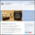 Screen shot of the Attwood & Co Solicitors Ltd website.