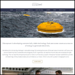 Screen shot of the Wavepower Ltd website.
