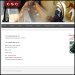 Screen shot of the Csc Corporation Ltd website.