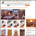 Screen shot of the Crown Wood Furniture Ltd website.