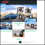 Screen shot of the Hanger Car Sales Ltd website.
