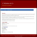 Screen shot of the Wiltshire & Co. Ltd website.