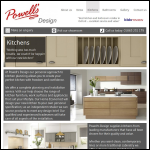 Screen shot of the Powell's (Home Improvements) Ltd website.