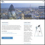 Screen shot of the Optimum Corporate Finance Ltd website.