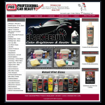 Screen shot of the Proway Window Cleaning Company Ltd website.