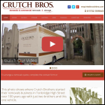 Screen shot of the Crouch Bros Ltd website.
