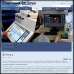 Screen shot of the Software Arts Ltd website.