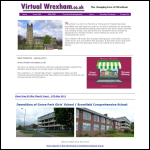 Screen shot of the Wrexham Developments Ltd website.