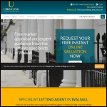 Screen shot of the Urbanlink Property Management Ltd website.