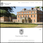 Screen shot of the Trafalgar Park Ltd website.