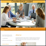 Screen shot of the Countercheck Ltd website.
