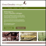 Screen shot of the Cwm Chwefru Management Ltd website.