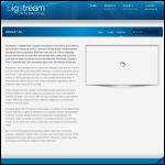Screen shot of the Bigstream Ltd website.