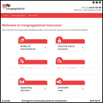 Screen shot of the The Congregational & General Charitable Trust website.