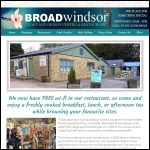 Screen shot of the Broadminster Ltd website.