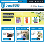 Screen shot of the The Paw Print Dogalogue Co Ltd website.