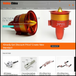 Screen shot of the Epron Industries Ltd website.