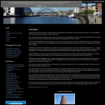 Screen shot of the Galafield Ltd website.
